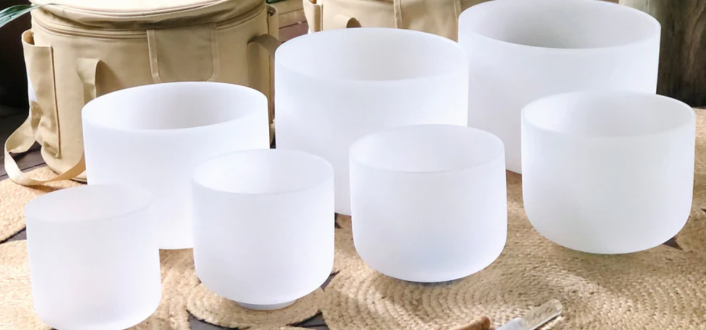 Frosted Sacred Geometry Set