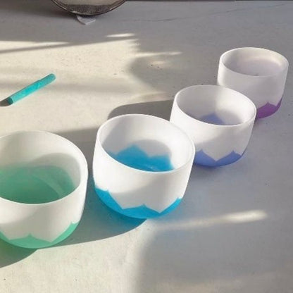 Frosted Lotus Chakra Set