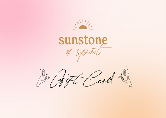 Sunstone & Spirit gift card