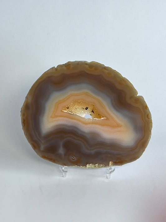 Druzy Agate slice with stand A