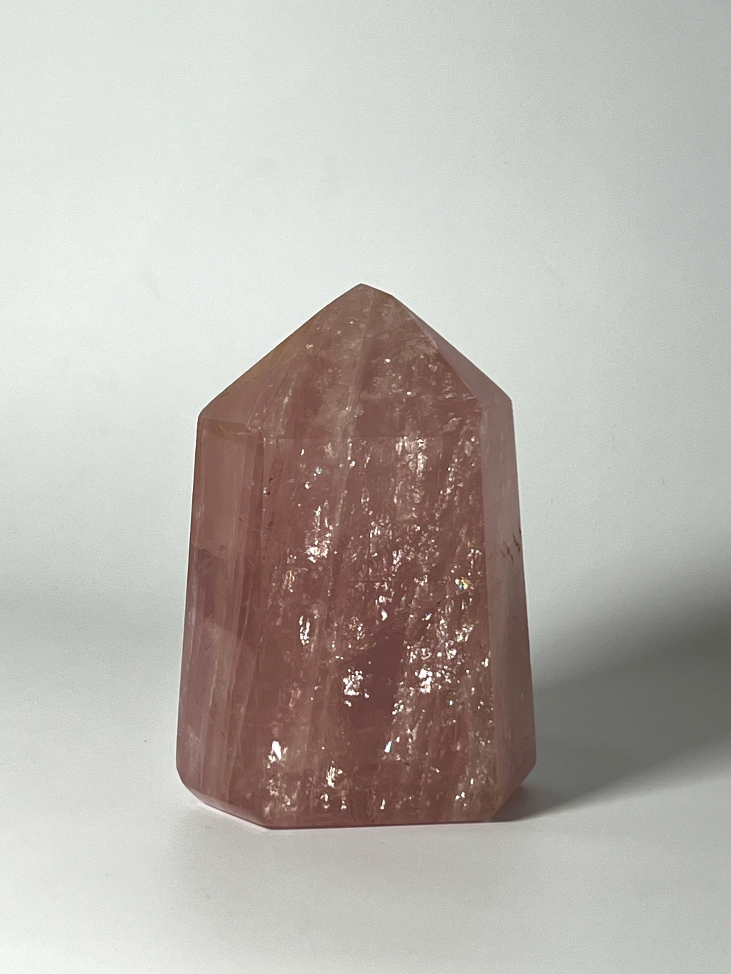 Gemmy Rose Quartz point