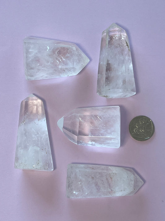 Small Clear Quartz points