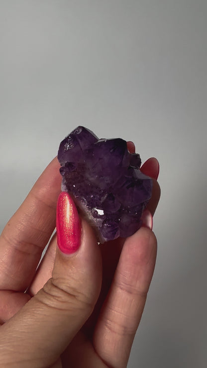 Amethyst Spirit Quartz cluster