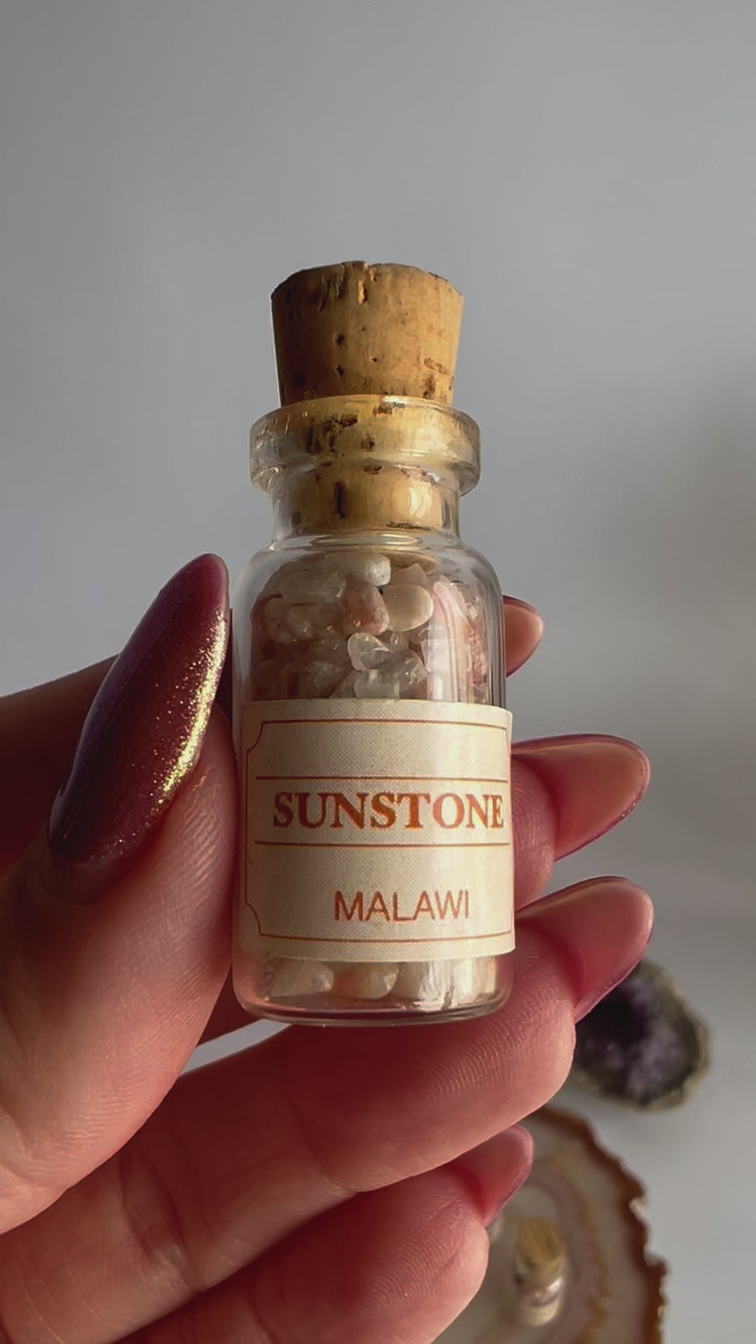 Sunstone chip bottles